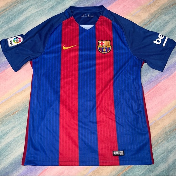 Nike Dri Fit Barcelona 2016 jersey men’s Size Medium - Picture 1 of 8